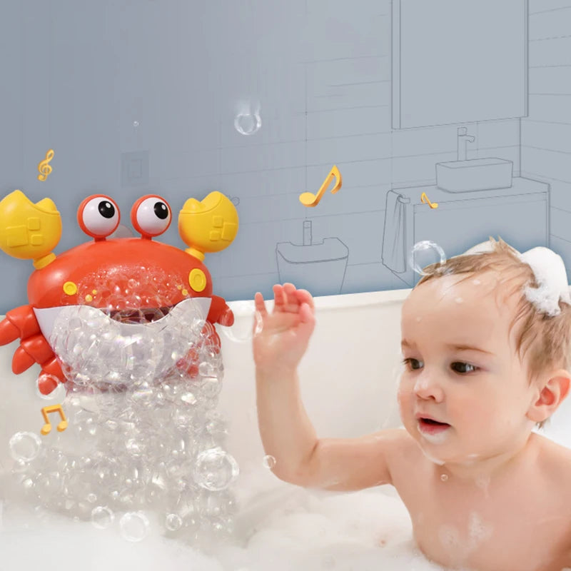 Bubble Maker Crab Bath Toy with Music