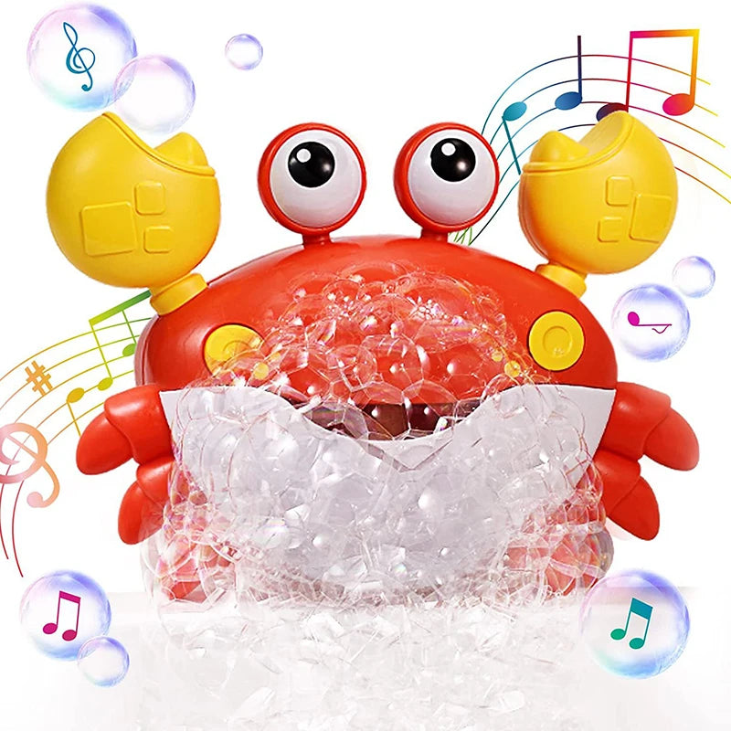 Bubble Maker Crab Bath Toy with Music